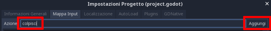 Aggiungi Azione